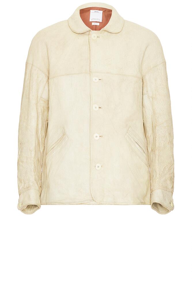 Visvim Eton It Jacket in Nude Cover