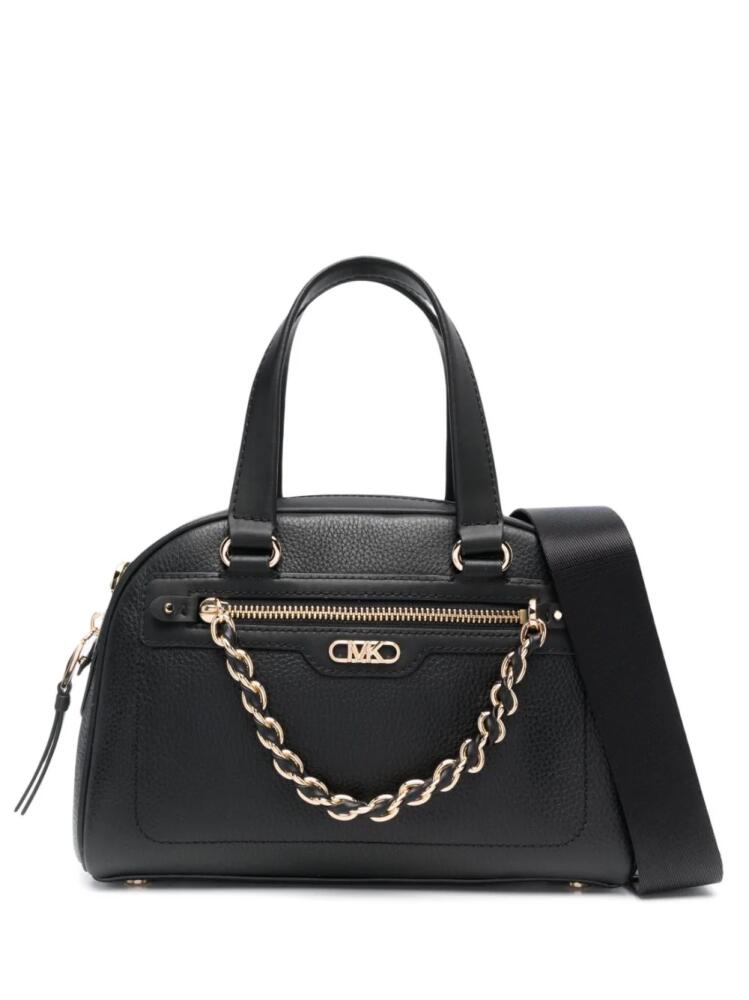 Michael Michael Kors small Williamsburg leather satchel - Black Cover