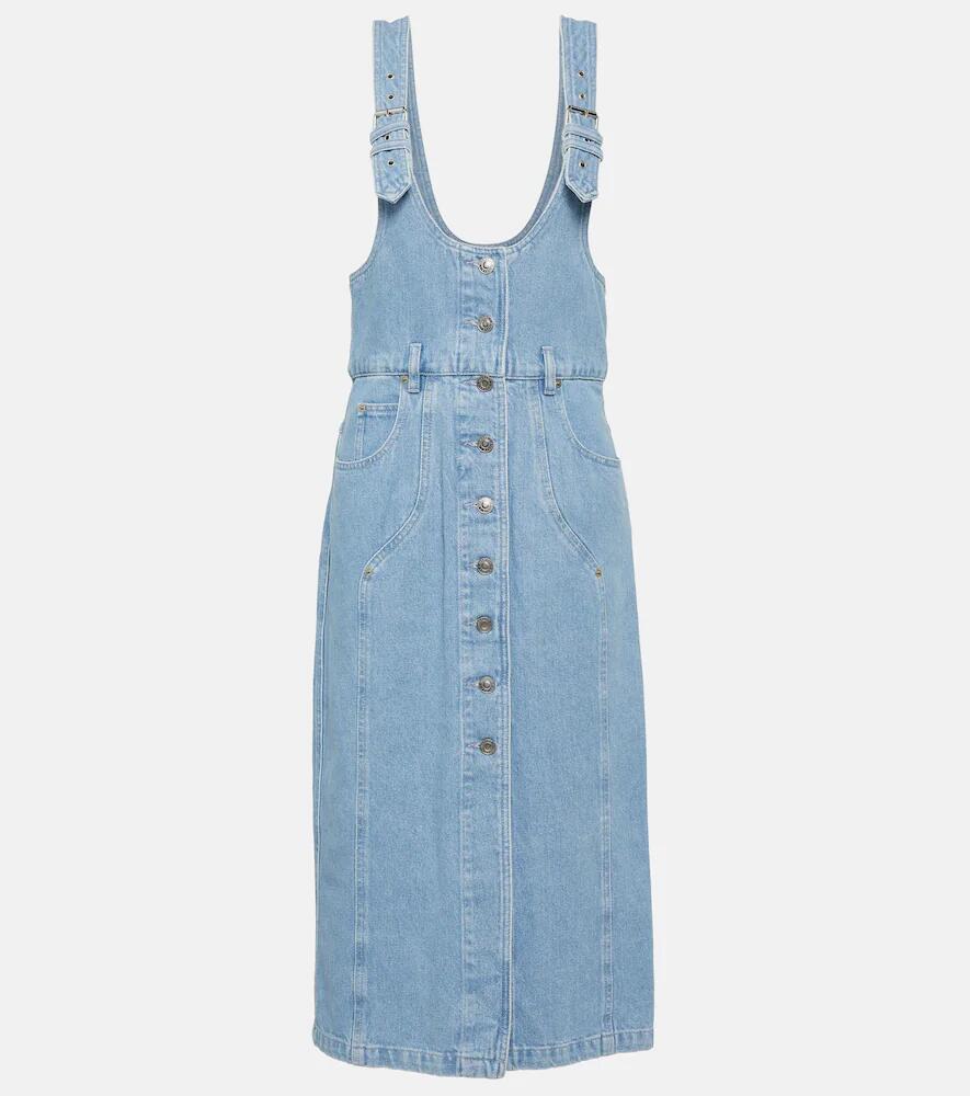 Marant Etoile Filipine denim midi dress Cover