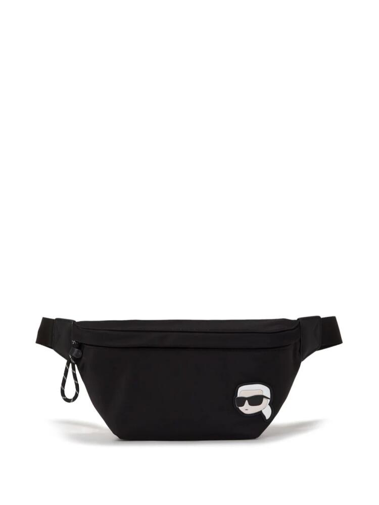 Karl Lagerfeld Ikon belt bag - Black Cover