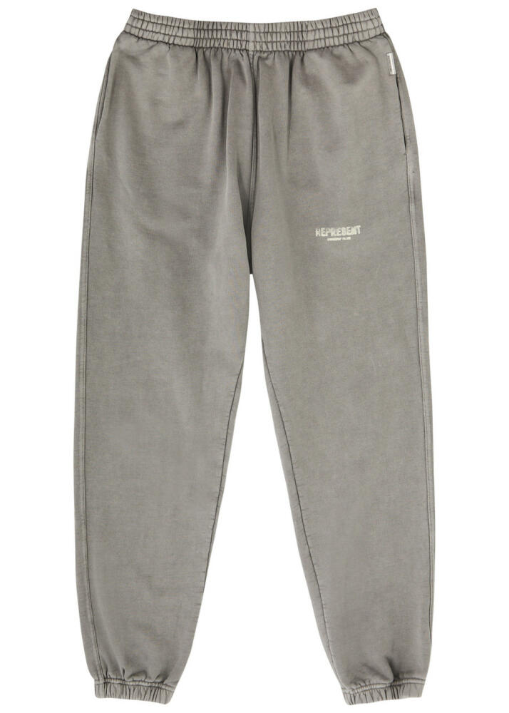 Represent Owners' Club Faded Cotton Sweatpants - Dark Grey Cover