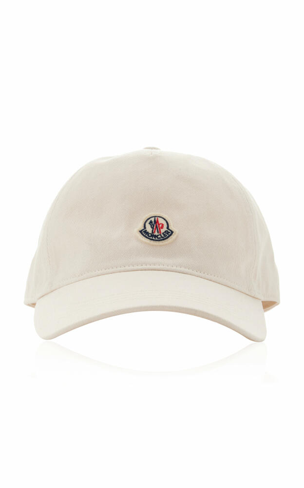 Moncler - Cotton Baseball Cap - White Cover