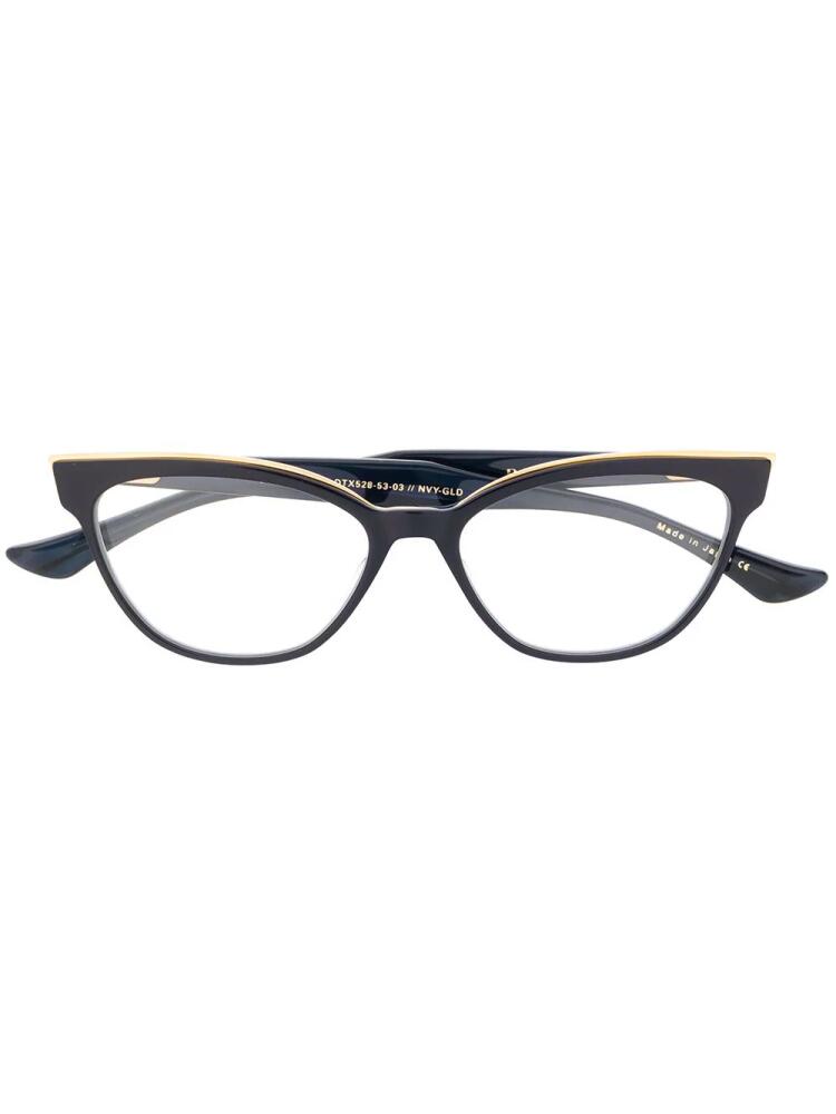 Dita Eyewear Ficta cat-eye glasses - Blue Cover