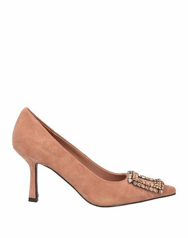 Bibi Lou Woman Pumps Pastel pink Leather Cover