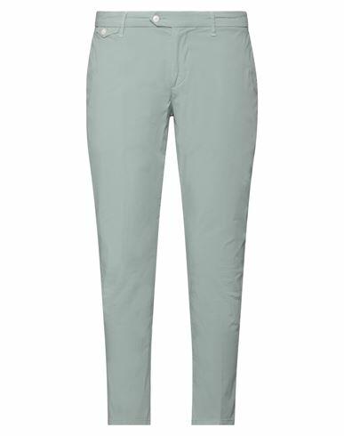 0/zero Construction Man Pants Sage green Organic cotton, Elastane Cover