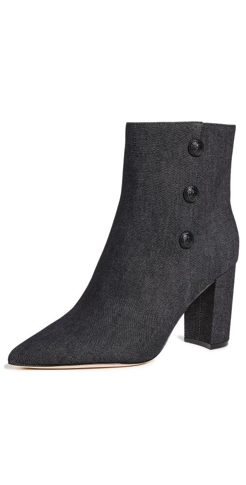 L'AGENCE Theodora Booties Black Denim Cover