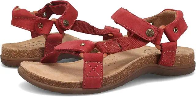 Taos Footwear Mixer (Red Nubuck) Women's Sandals Cover