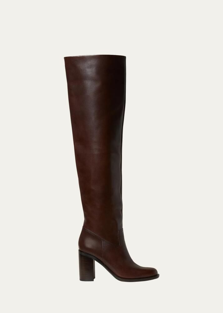 Loeffler Randall Deidre Calfskin Over-The-Knee Boots Cover