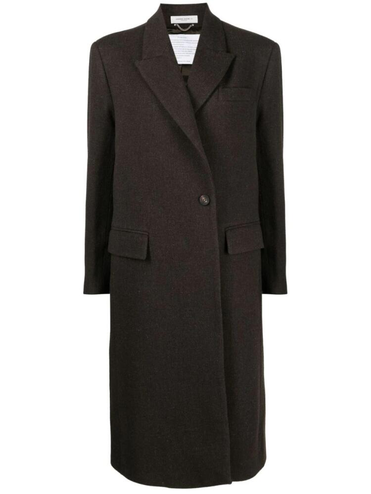 Golden Goose virgin-wool coat - Brown Cover