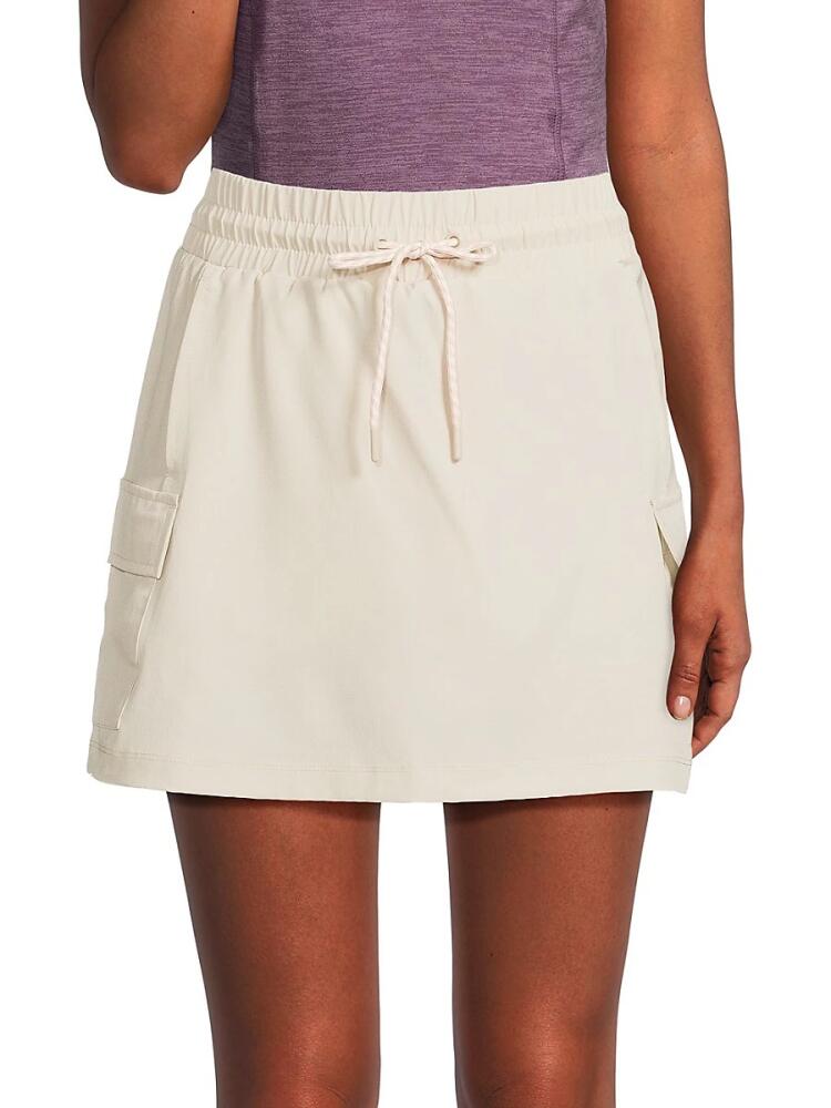 Avalanche Women's Ripstop Mini Skirt - Beige Cover