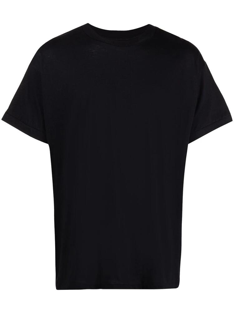 John Elliott knitted short-sleeved T-shirt - Black Cover