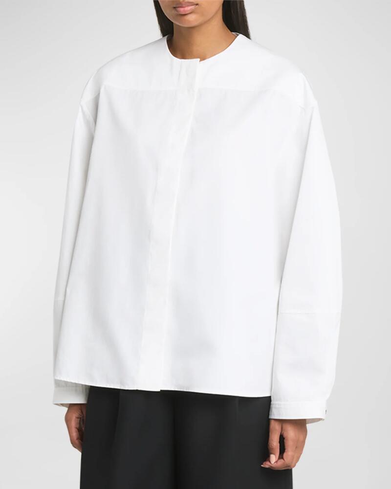 Co Boxy Button-Down Shirt Cover