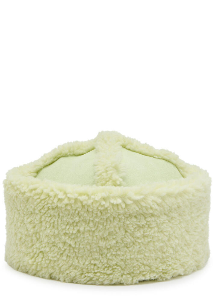 Jakke Arella Faux Shearling hat - Light Green Cover