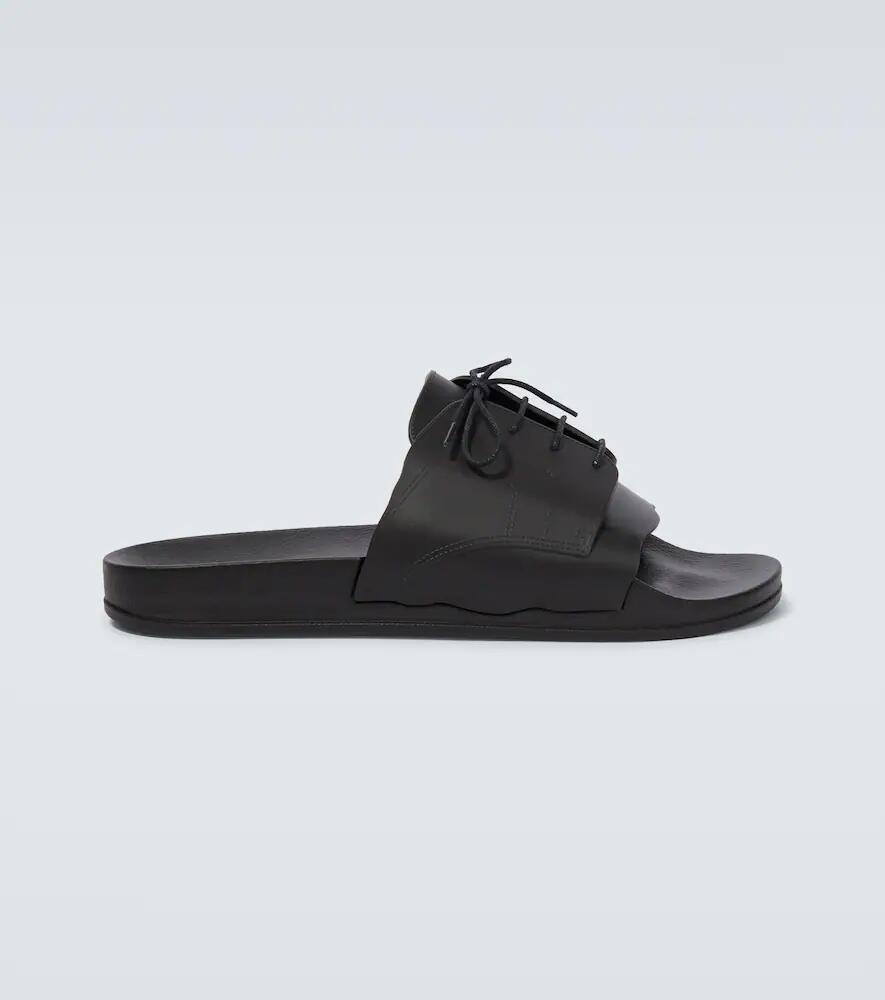 Maison Margiela Lace-up rubber slides Cover