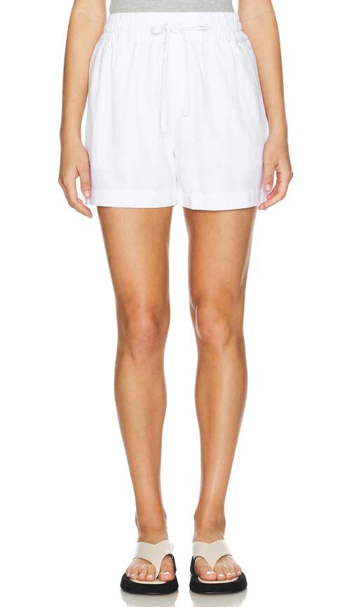 Sanctuary Breezy Pull On Short in White Cover