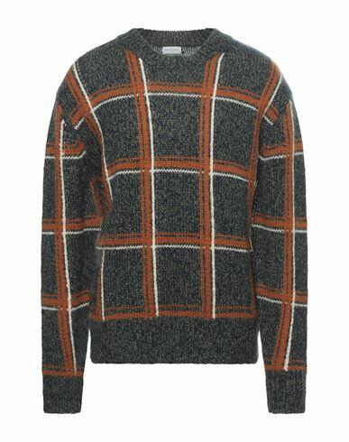 Dries Van Noten Man Sweater Military green Merino Wool, Wool Cover