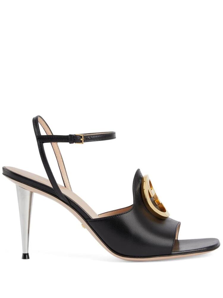 Gucci Gucci Blondie leather sandals - Black Cover