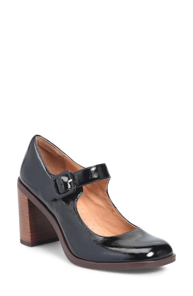 Söfft Shauna Mary Jane Pump in Black Patent Cover