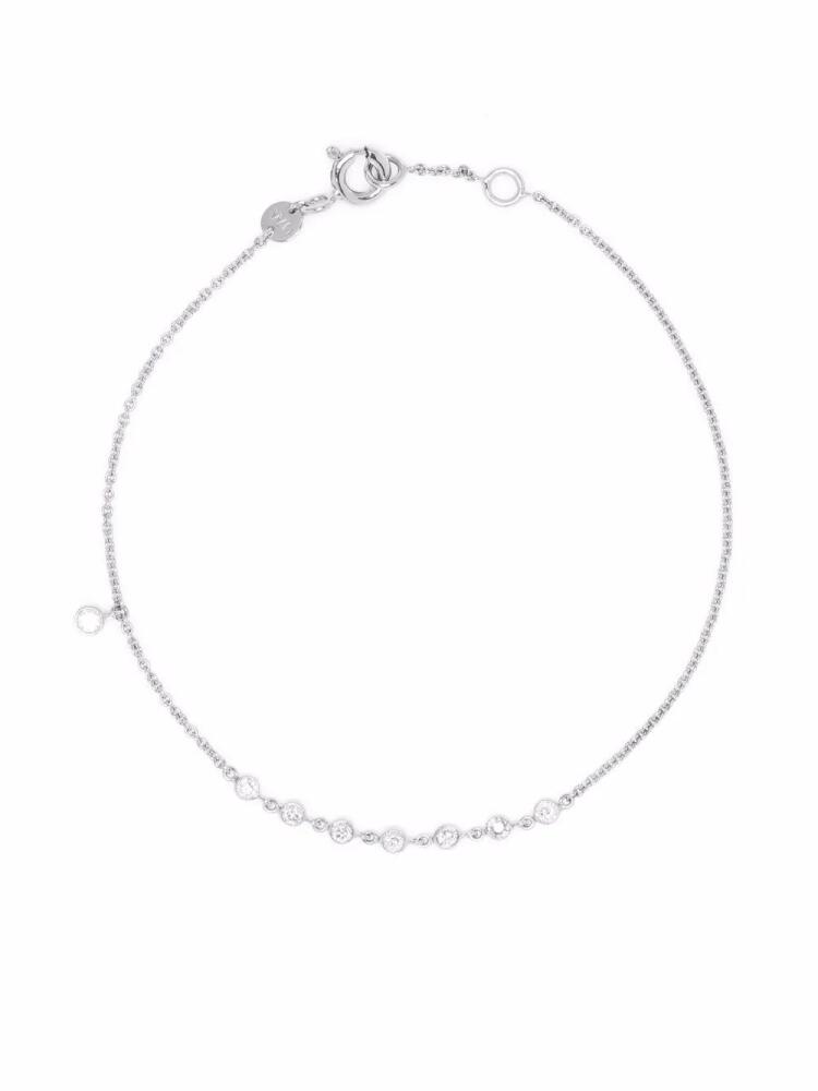 We by WHITEbIRD Clarisse Rich 18kt white gold diamond bracelet - Silver Cover