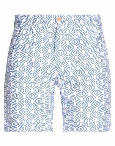 Peninsula Gallipoli Man Beach shorts and pants Light blue Linen Cover