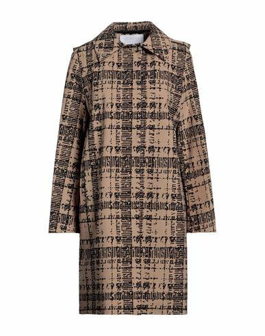 Harris Wharf London Woman Overcoat & Trench Coat Camel Polyester Cover