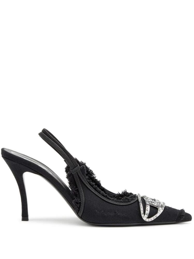 Diesel D-Venus slingback pumps - Black Cover