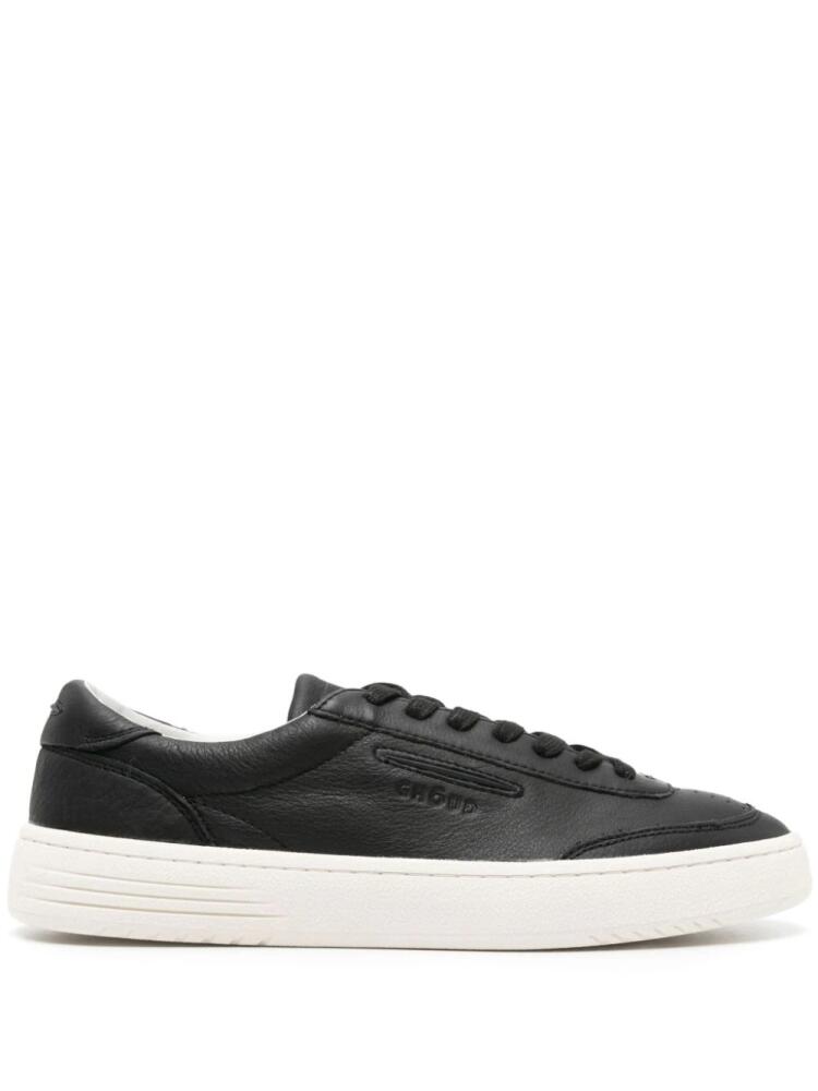 GHŌUD Lido leather sneakers - Black Cover