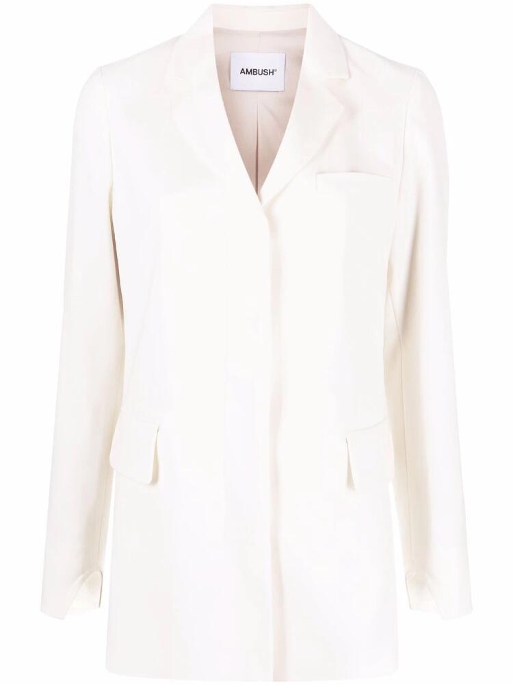 AMBUSH tailored single-breasted blazer - Neutrals Cover