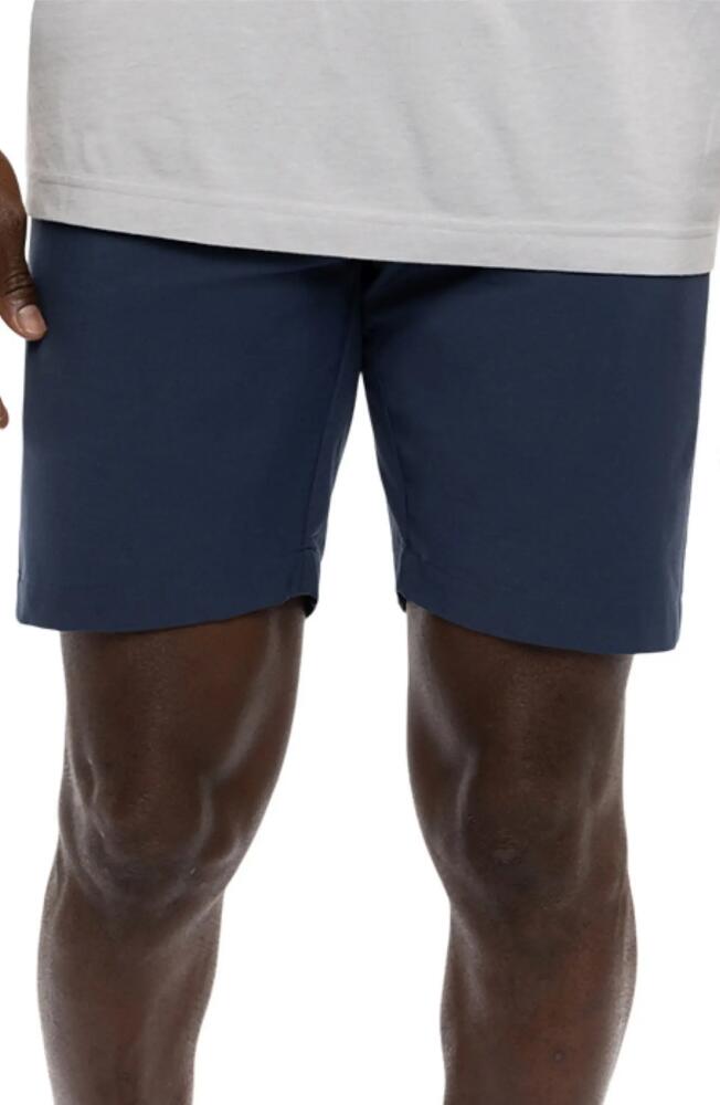 TravisMathew Open to Close Tech Chino Shorts in Dress Blues Cover