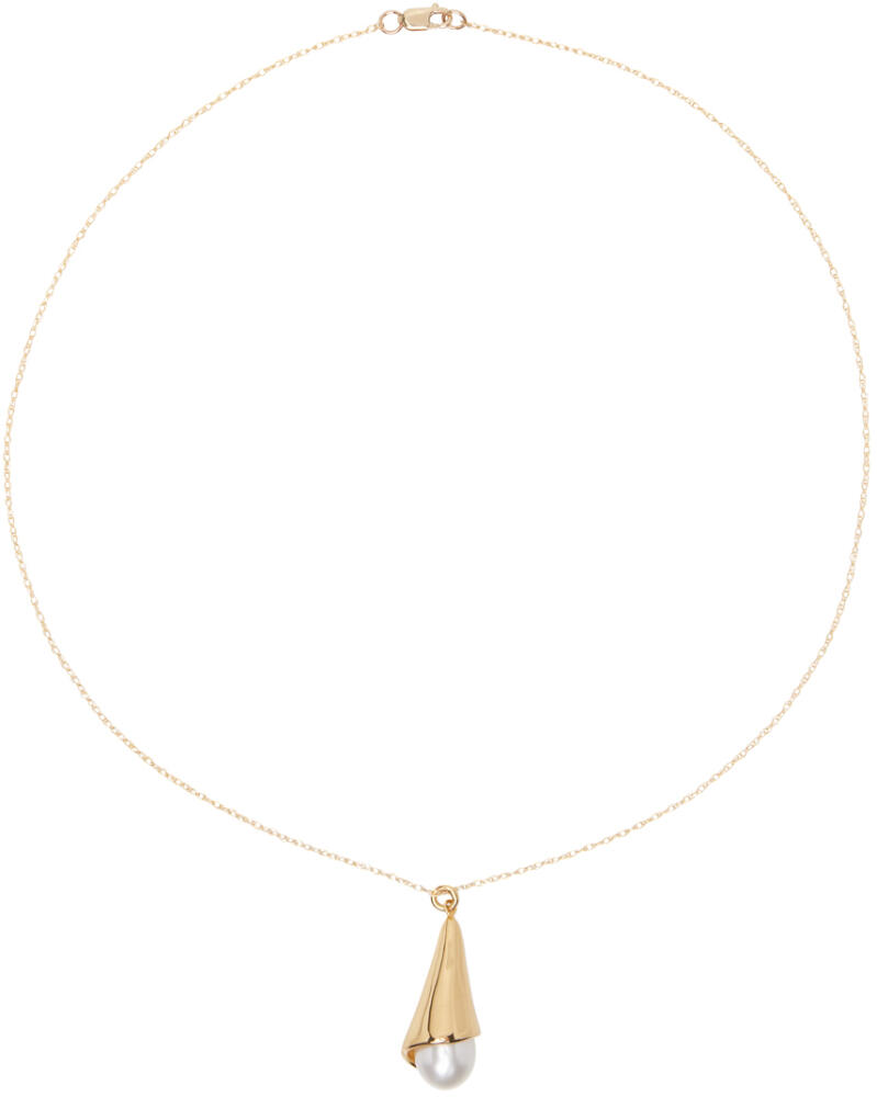 Sophie Buhai Gold Pearl Drop Pendant Necklace Cover