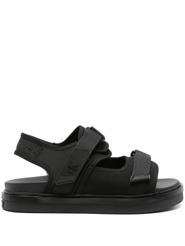 Calvin Klein Jeans touch-strap sandals - Black Cover