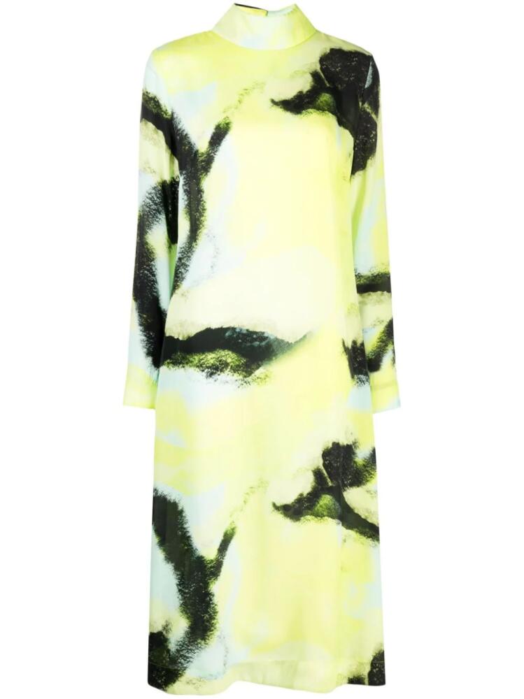 Stine Goya Mille abstract-print dress - Green Cover