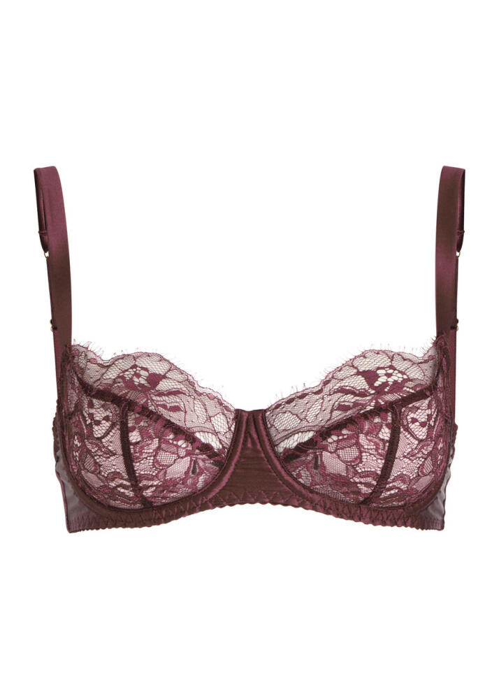 Fleur OF England Eliza Lace Underwired bra - Dark Purple Cover