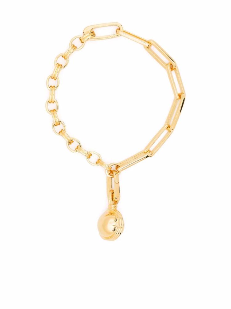 Missoma small sphere chain bracelet - Gold Cover