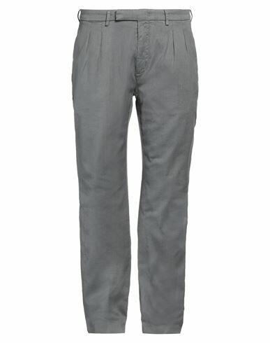 Pence Man Pants Grey Cotton, Linen, Elastane Cover