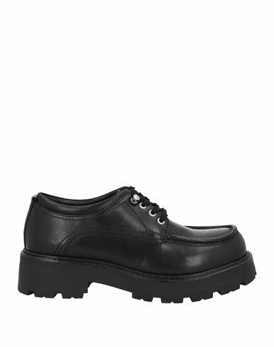 Vagabond Shoemakers Woman Lace-up shoes Black Leather Cover