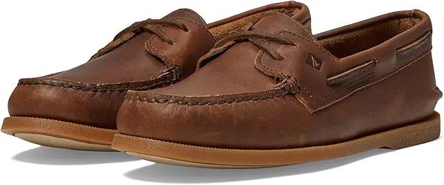 Sperry A/O 2-Eye Cross Lace (Brown) Men's Lace up casual Shoes Cover