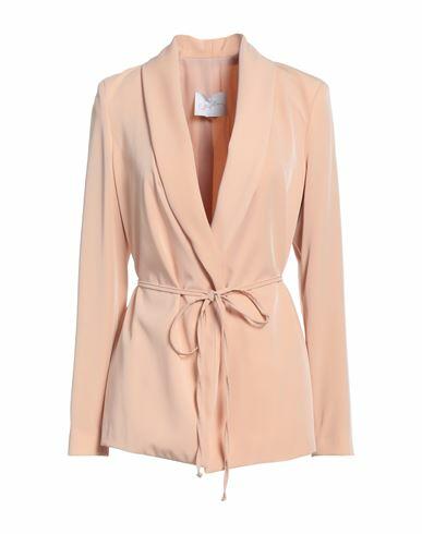 Soallure Woman Blazer Blush Polyester, Elastane Cover