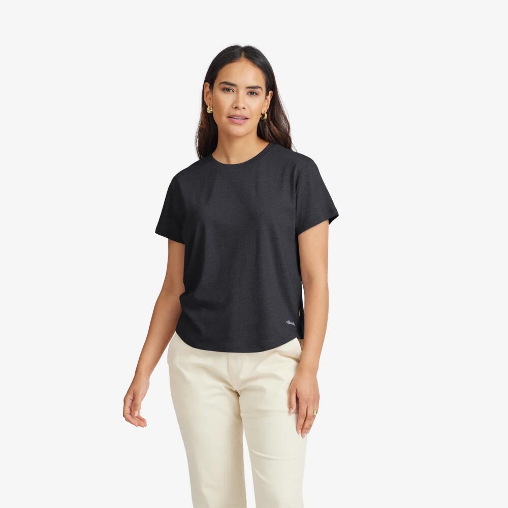 Allbirds Women's Soft Merino Tee, Black Cover