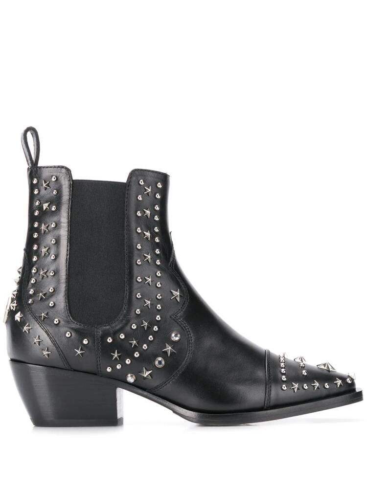 Philipp Plein low cowboy boots - Black Cover