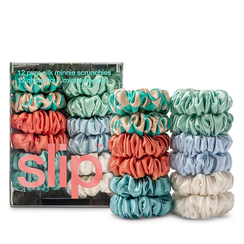 silk Pure Silk Minnie Scrunchies, Set of 12 Cover