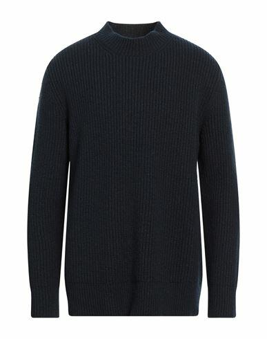 Maison Margiela Man Sweater Midnight blue Wool, Cashmere, Polyamide Cover