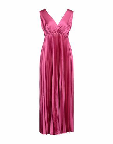 Kontatto Woman Maxi dress Fuchsia Polyester Cover