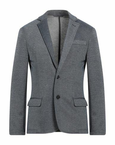 Trussardi Man Blazer Blue Polyester, Cotton, Viscose Cover