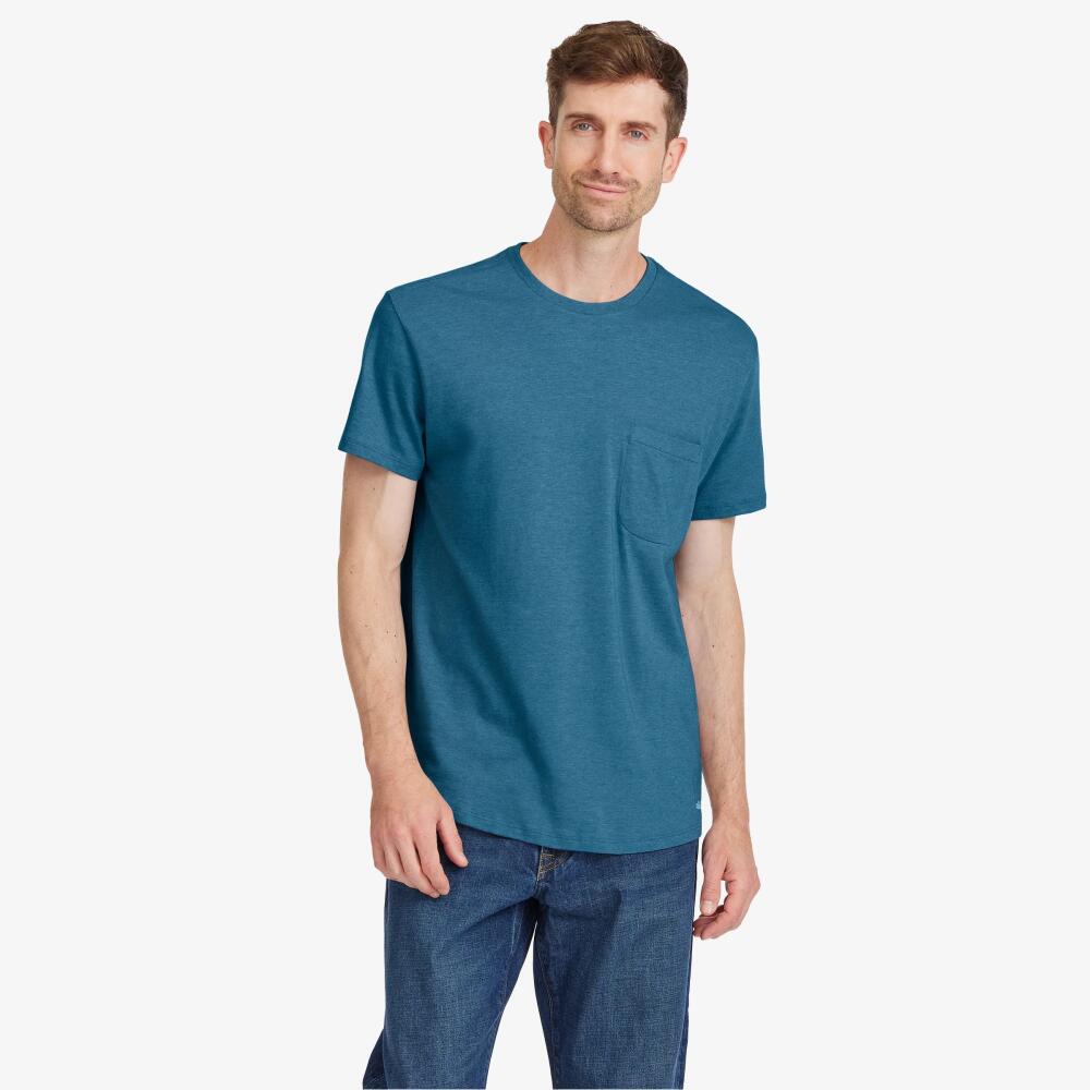 Allbirds Men's Soft Merino Tee, Basin Blue Cover