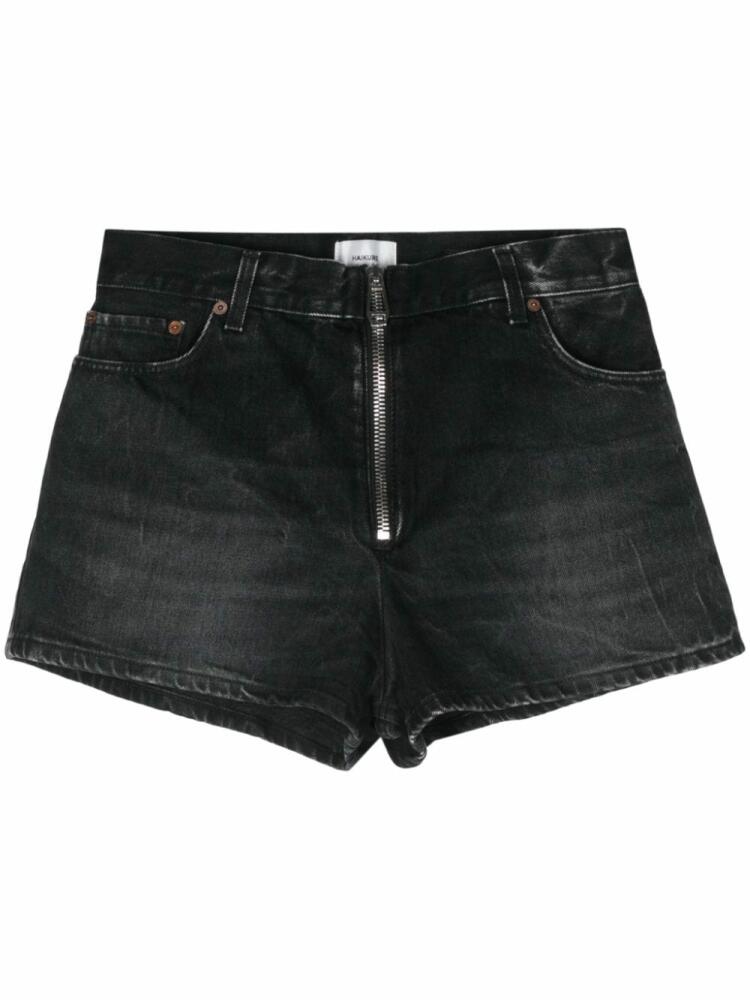 Haikure Bethany denim shorts - Black Cover