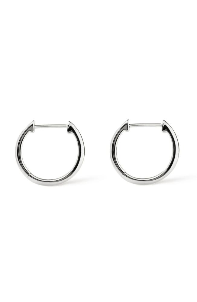 Ana Luisa Small Slim Endless Hoops - Lo Small in Silver Cover