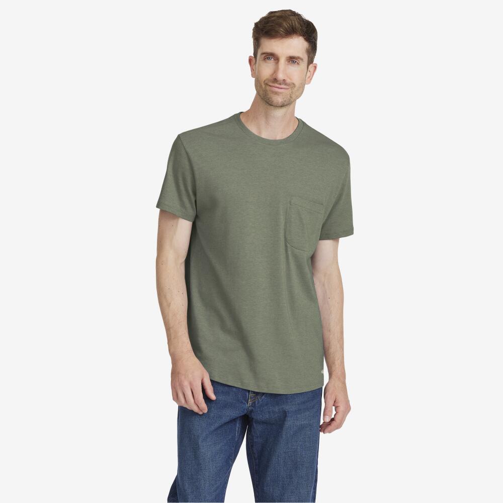 Allbirds Men's Soft Merino Tee, Rugged Green Cover