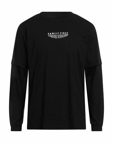 Family First Milano Man T-shirt Black Cotton Cover