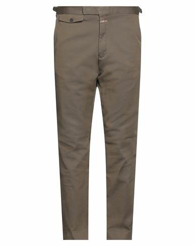 Closed Man Pants Khaki Cotton, Elastane Cover